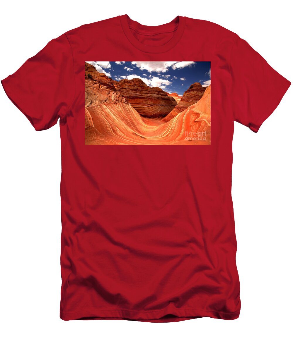 Petrified Dunes Landscape Adam Jewell T-Shirt