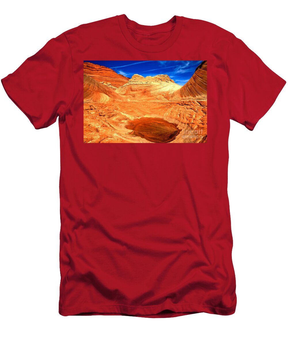 Petrified Sand Dune Pool Adam Jewell T-Shirt