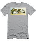 Pets Variety of Rabbits Guinea Pig and Ferret Lithograph From 19th Century Illustration American School T-Shirt