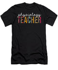 Physiology Teacher Life Leopard Educator Appreciation Jensen Cena T-Shirt