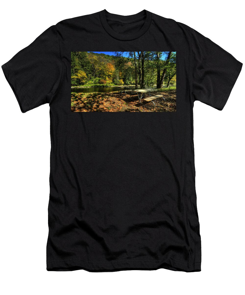 Picnic on the River David Dufresne T-Shirt