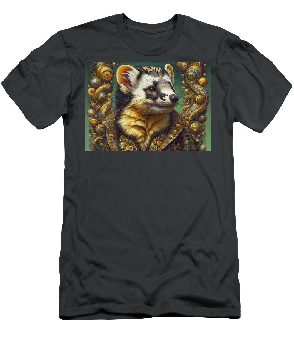 Pine Marten E Brian Sheerin T-Shirt