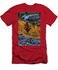 Pine Reflection and Old Bones on Beaver Pond Jeff Folger T-Shirt