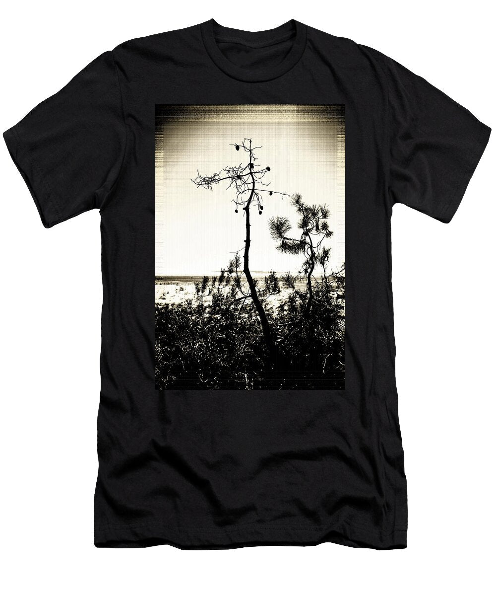 Pine Tree At Cap Ferret France Simon Dack T-Shirt