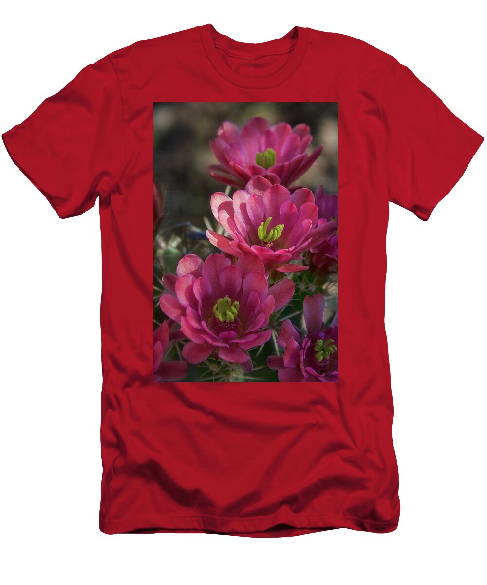 Pink Hedgehog Flowers Saija Lehtonen T-Shirt