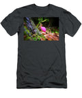Pink Lady Slipper in the Forest Joann Vitali T-Shirt