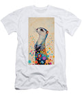 Playful Ferret Colorful Animal Portrait Lowell Harann T-Shirt