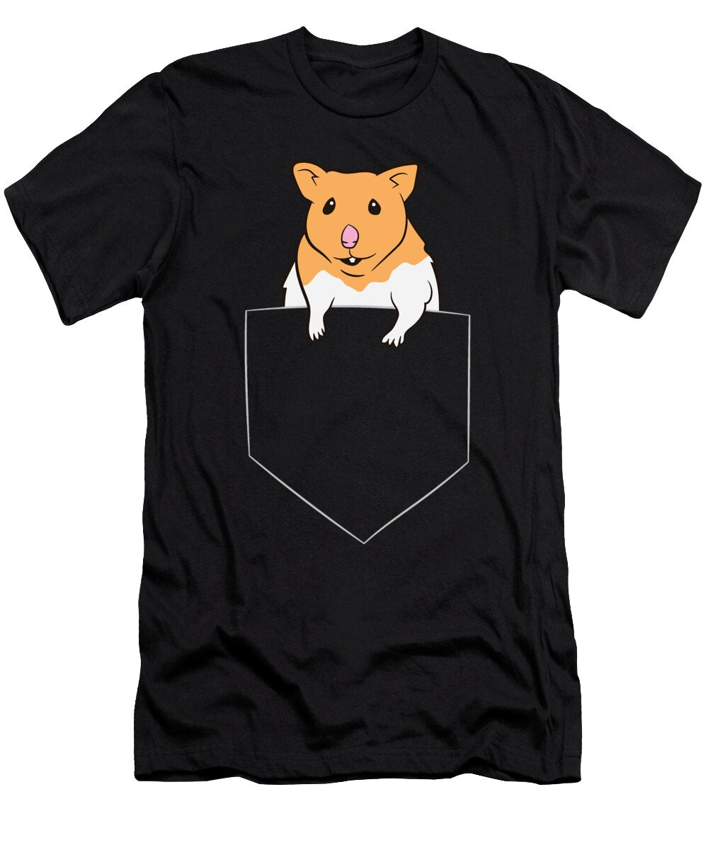 Pocket Hamster Funny Hamster in Pocket Eq Designs T-Shirt