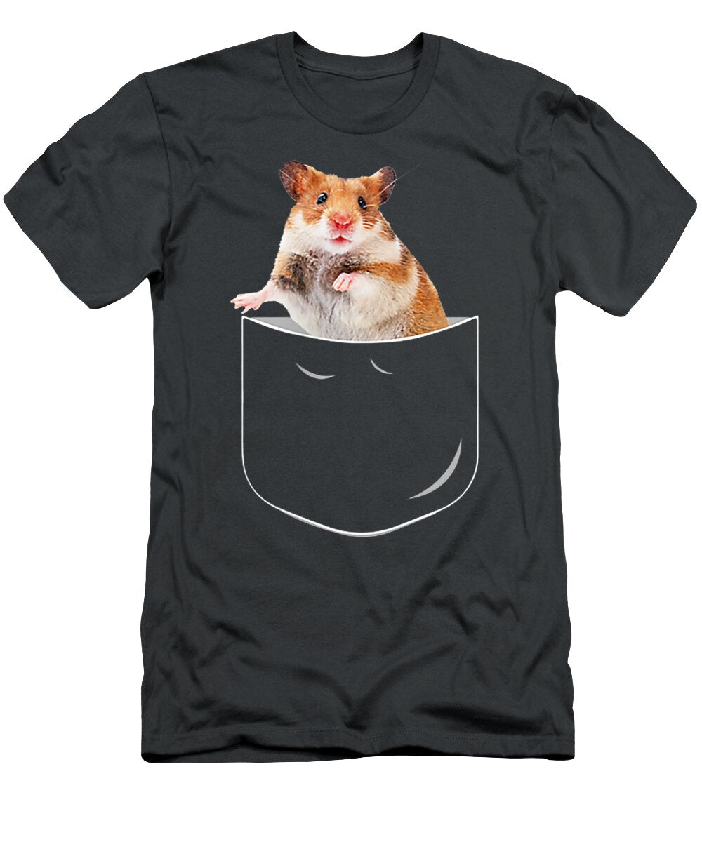 Pocket Hamster Funny Hamster in Pocket Ezra Elyzia T-Shirt