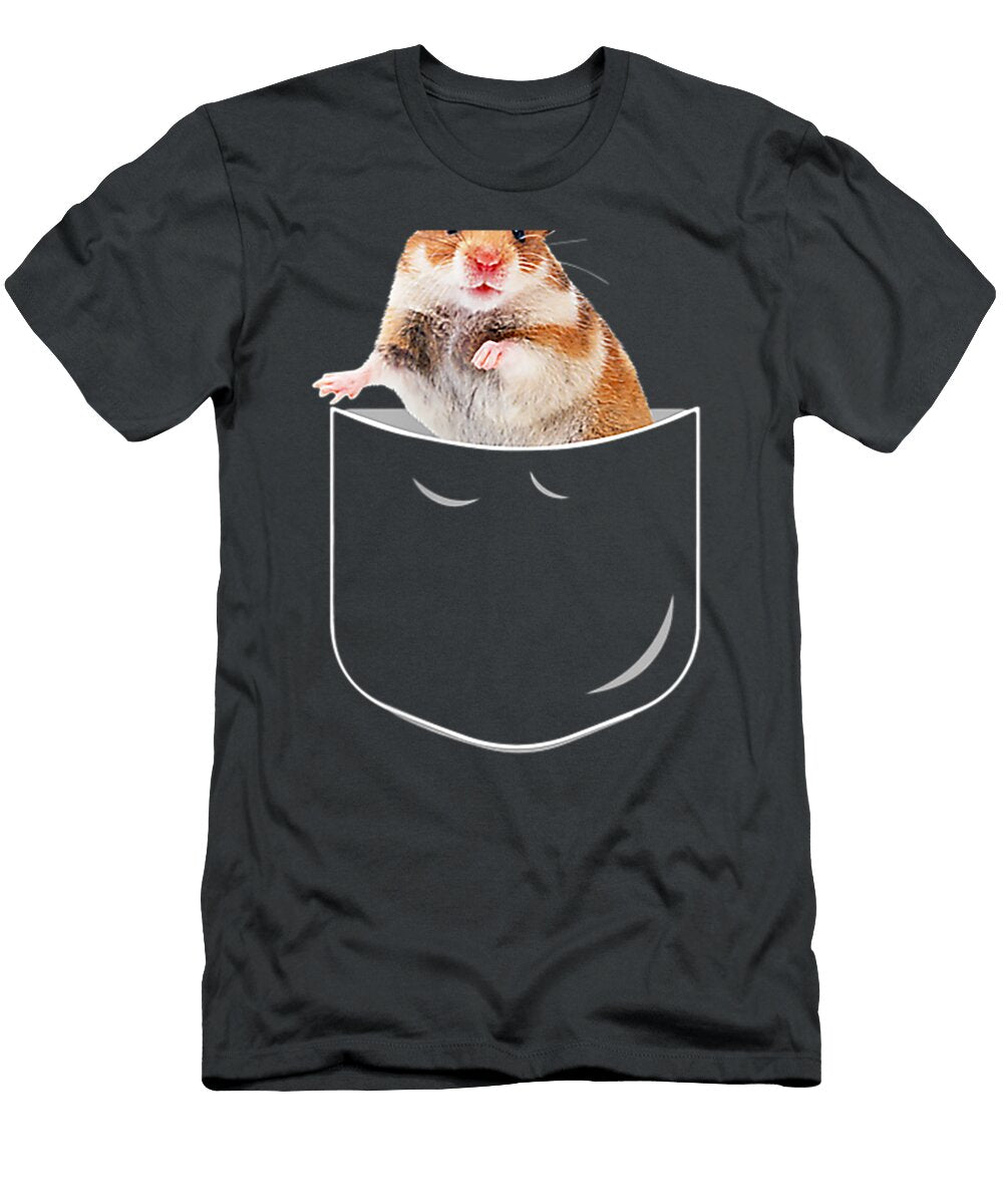 Pocket Hamster Funny Hamster in Pocket Meribe Aaziz T-Shirt