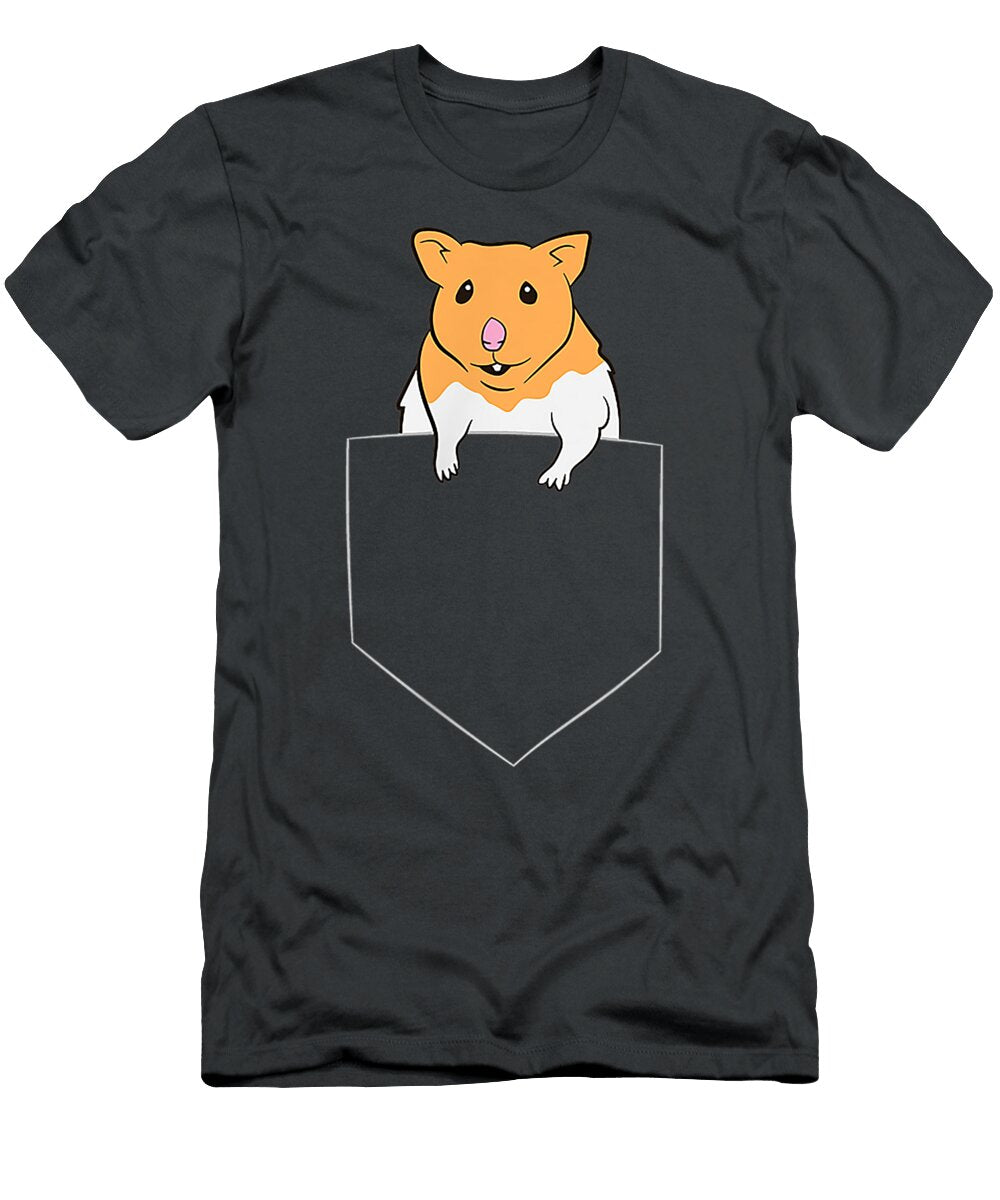 Pocket Hamster Funny Hamster in Pocket Tiago Kaiya T-Shirt