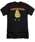 Poker Avocado Texas Holdem Gambling Gambler Cards Poker Crazy Squirrel T-Shirt