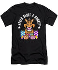 Poker Player Gambling Never Bluff a Donkey Poker Colorfulsnow T-Shirt