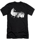 Porcupine Chicken Wildlife Animal Rodent Porcupine Crazy Squirrel T-Shirt