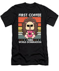 Porcupine Coffee Sunglasses Wildlife Animal Porcupine Crazy Squirrel T-Shirt