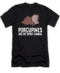 Porcupines Are My Spirit Animal Love Porcupines Eq Designs T-Shirt