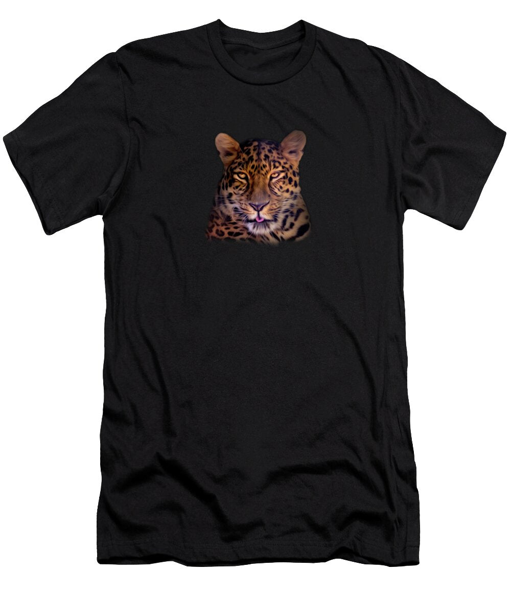 Portrait of a Leopard Mark Andrew Thomas T-Shirt