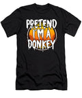 Pretend Im a Donkey Funny Lazy Halloween Costume Tinh Tran Le Thanh T-Shirt