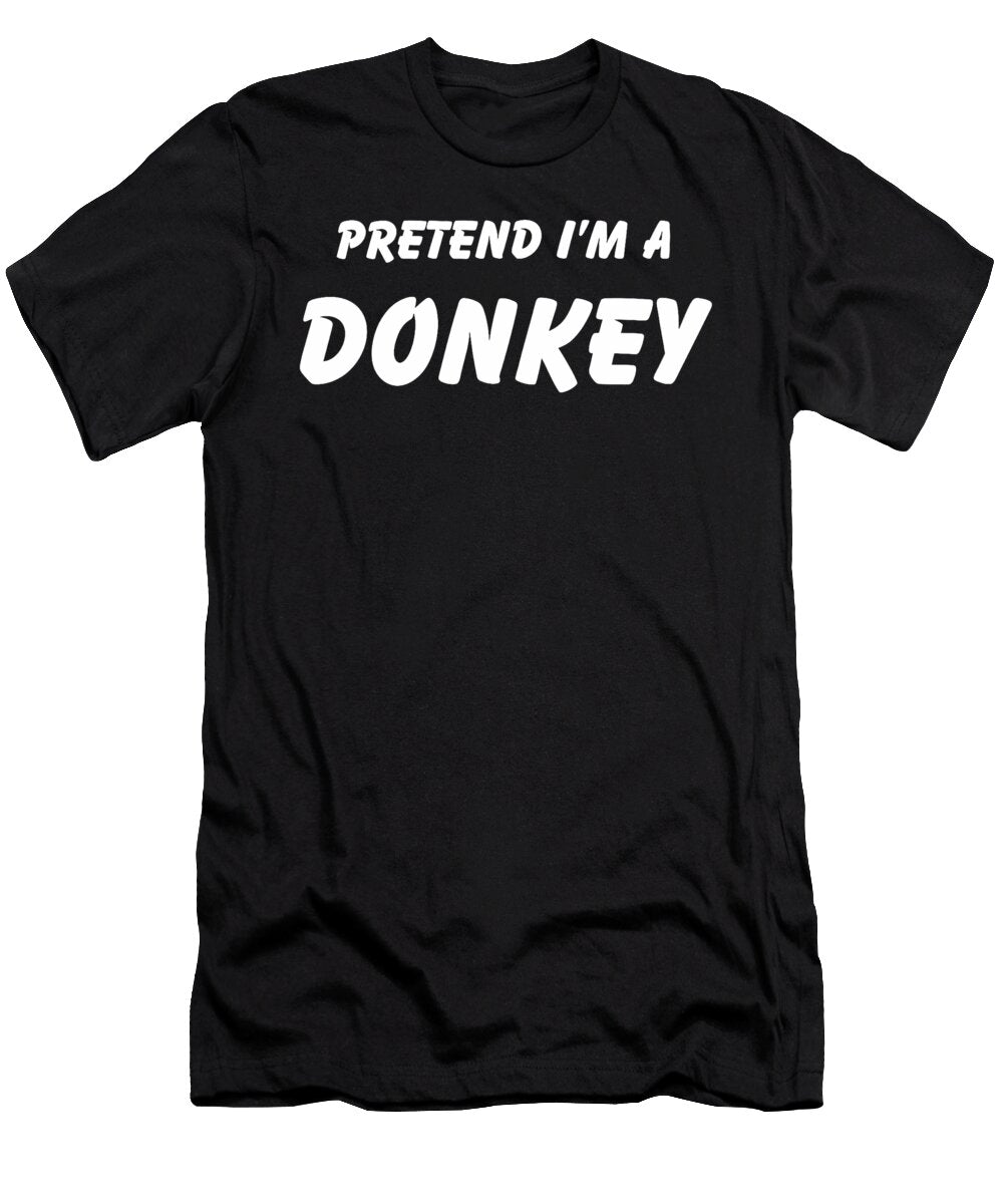 Pretend Im a Donkey Wizard Costume New Years Studi Alex T-Shirt