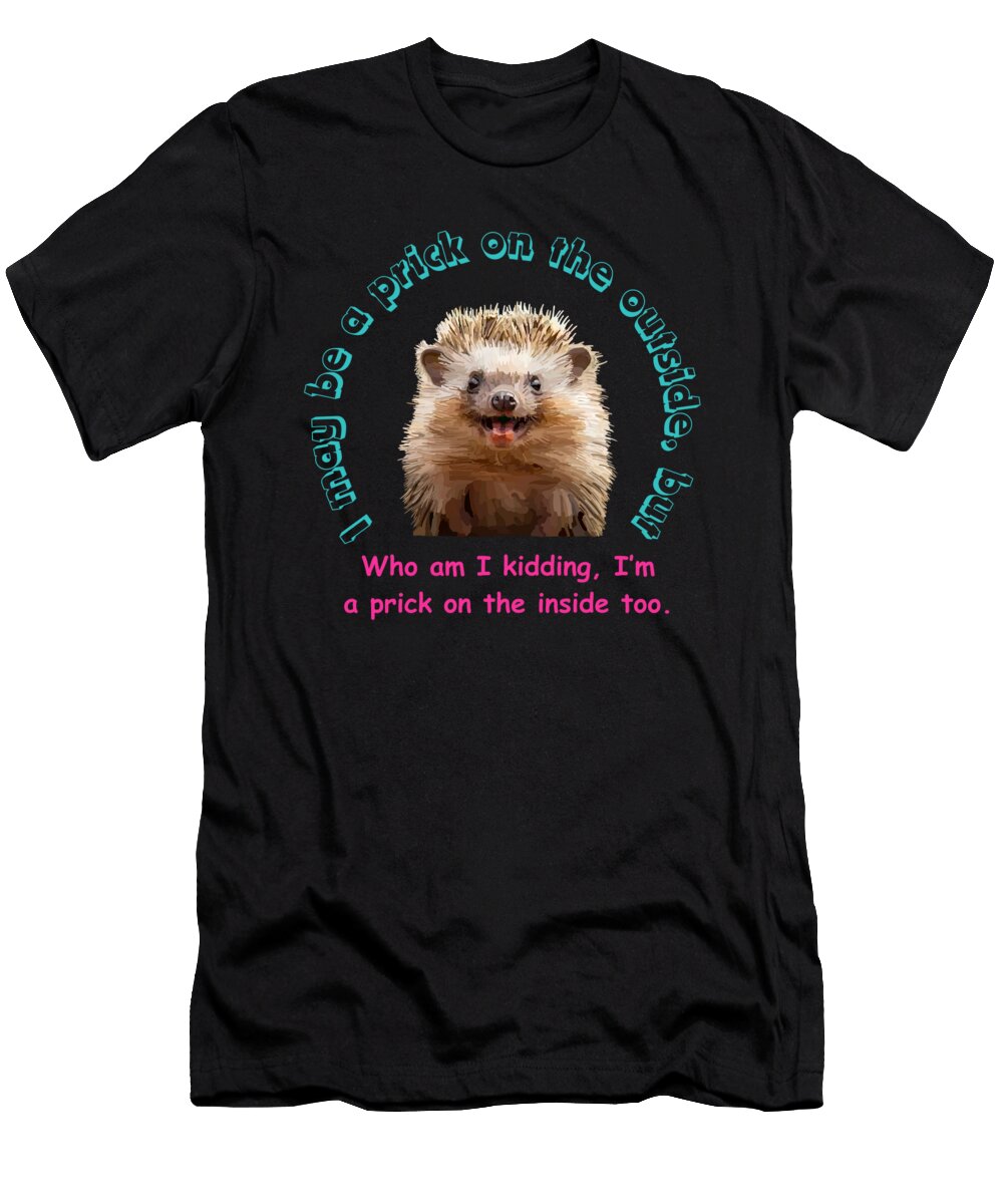 Prickly Hedgehog Kristi Brooks T-Shirt