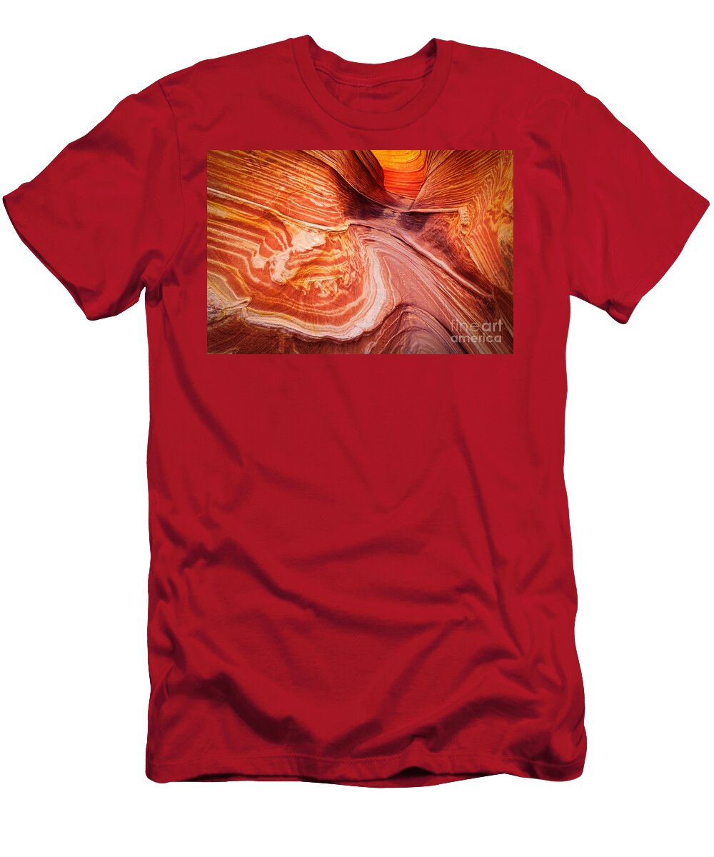Psychadelic Sandstone Inge Johnsson T-Shirt