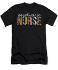 Psychiatric Nurse Colorful Leopard Print Funny Jensen Cena T-Shirt
