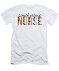 Psychiatric Nurse Leopard Print Registered Rn Nursing Appreciation Jensen Cena T-Shirt