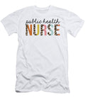Public Health Nurse Leopard Print Registered Rn Nursing Appreciation Jensen Cena T-Shirt