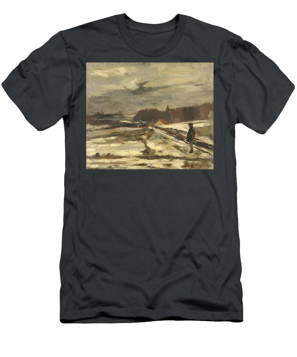 Pupil in the Snow Constantin Meunier T-Shirt