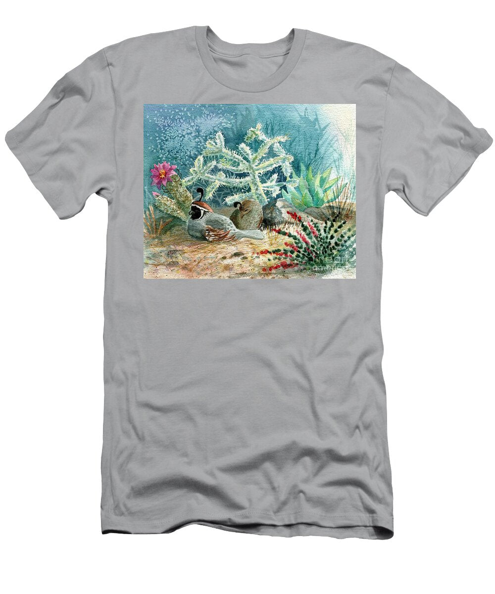 Quail At Rest Marilyn Smith T-Shirt