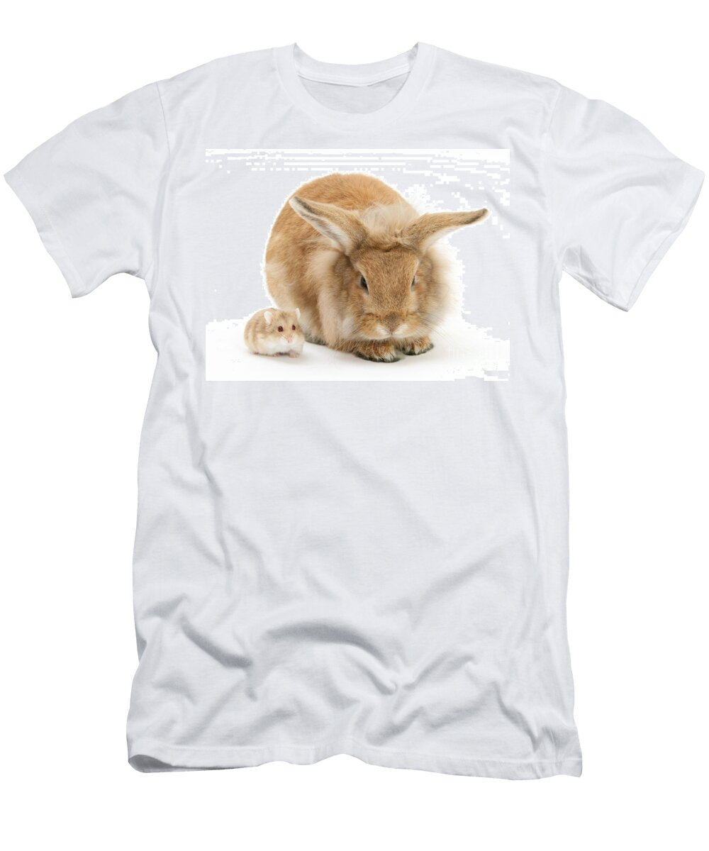 Rabbit and Dwarf Hamster Mark Taylor T-Shirt