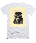 Raccoon Portrait Animals in Clothes Madame Memento T-Shirt