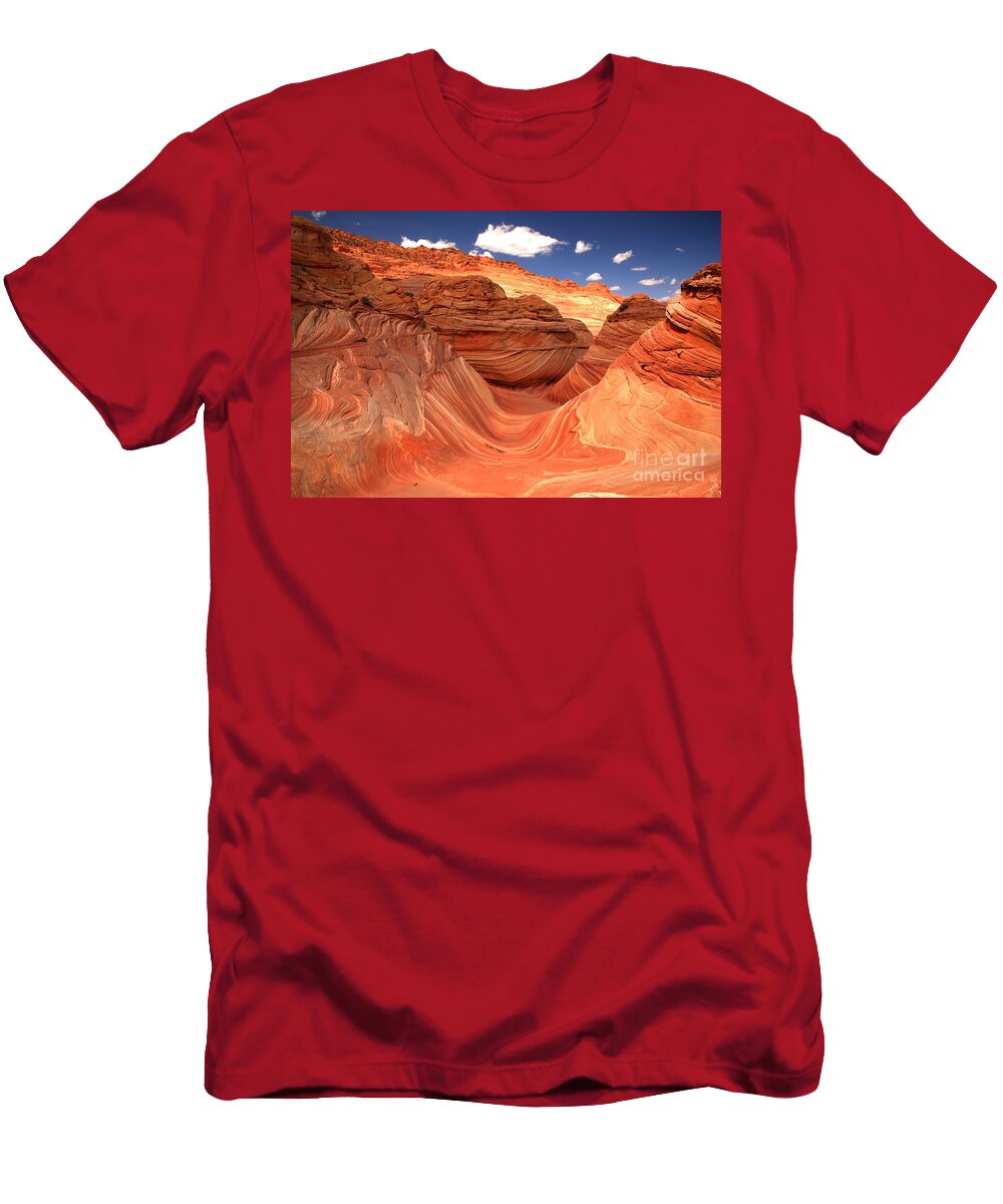 Rainbow of Colors At the Wave Adam Jewell T-Shirt