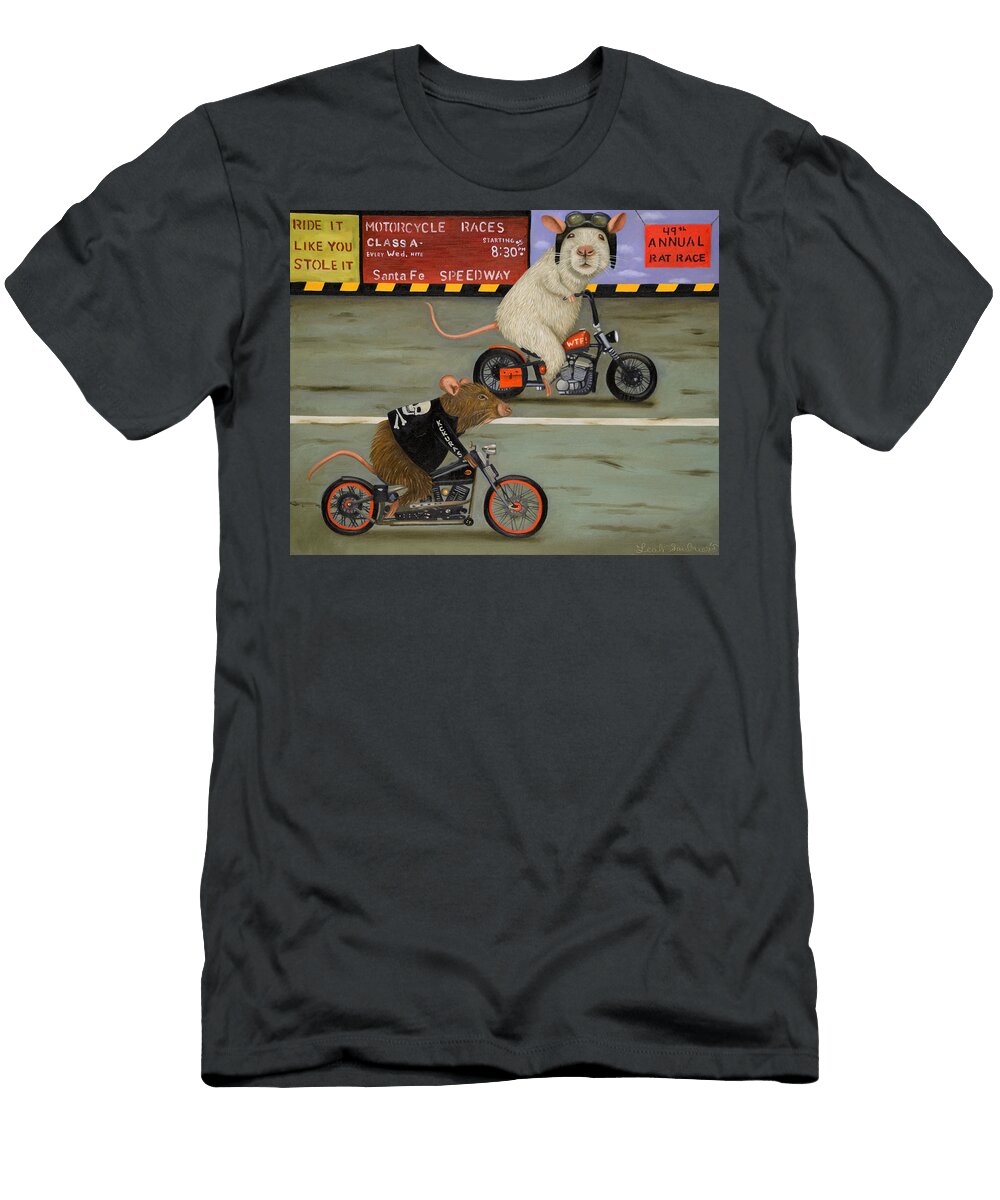 Rat Race 3 Leah Saulnier the Painting Maniac T-Shirt