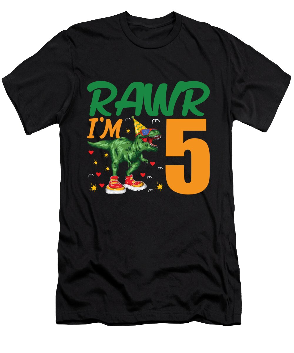 Rawr I Am 5 Gift Matthias Damm T-Shirt