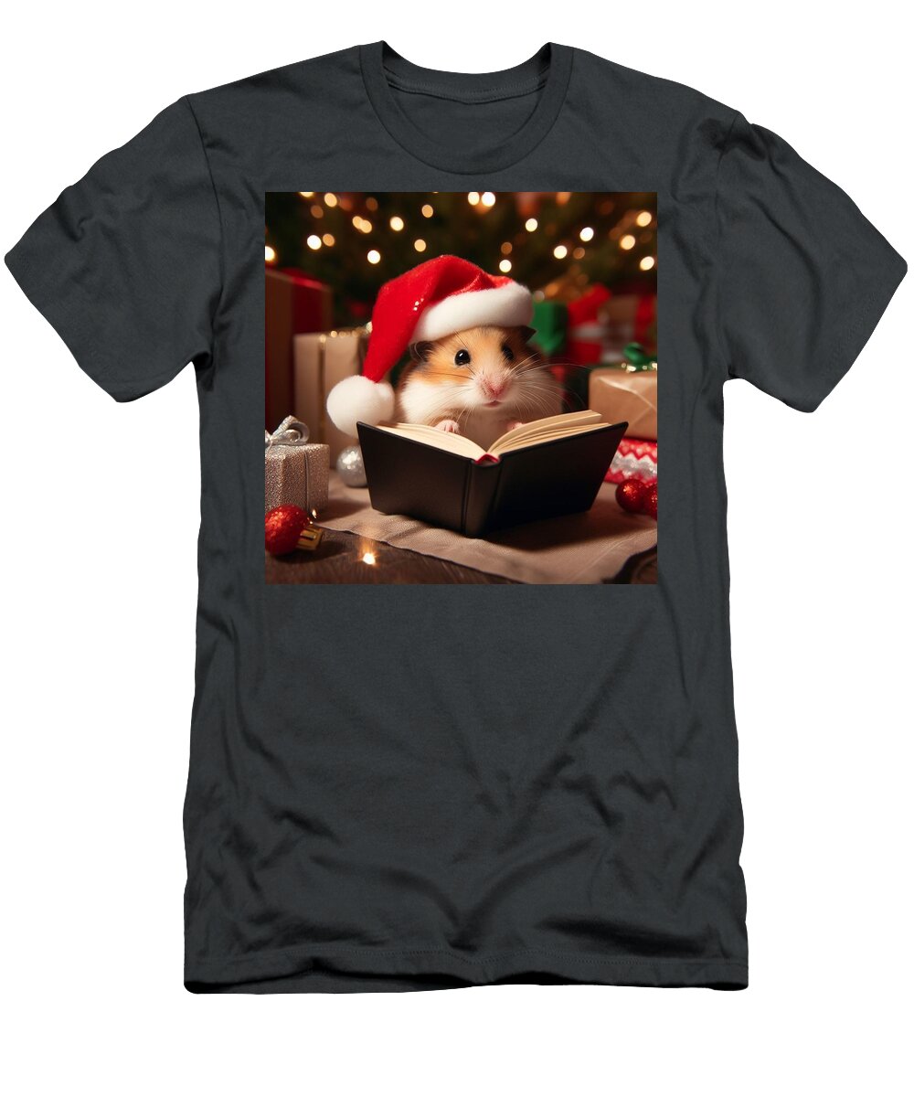 Reading Hamster Hasmik Hatamian T-Shirt