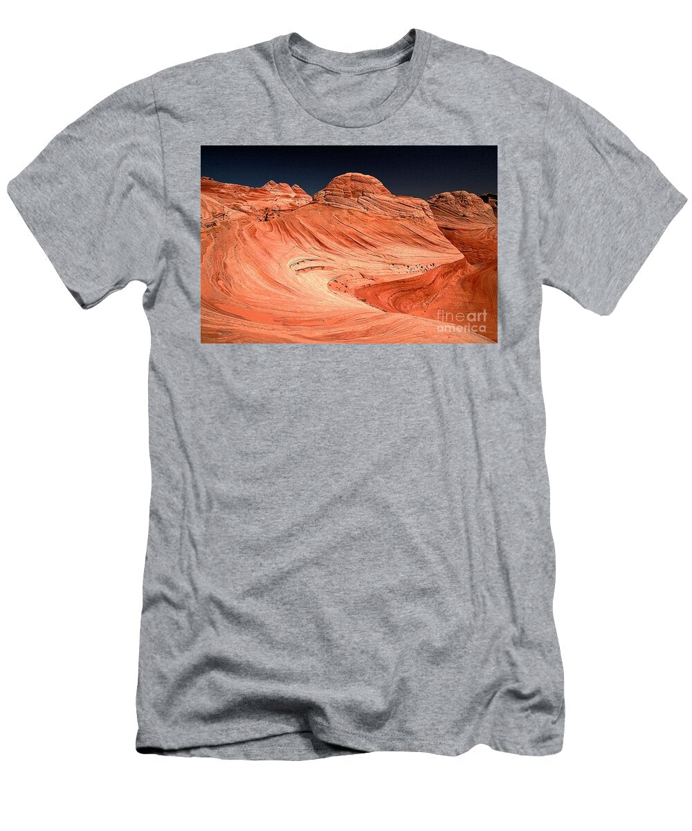 Red Canyon Swirls Adam Jewell T-Shirt