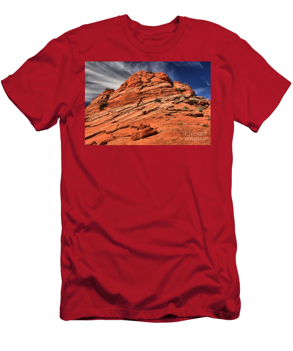 Red Rock Mountainscape Adam Jewell T-Shirt
