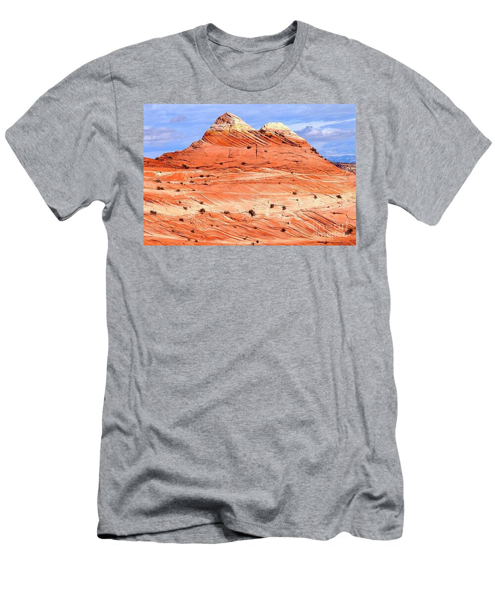 Red White and Yellow Layers Adam Jewell T-Shirt