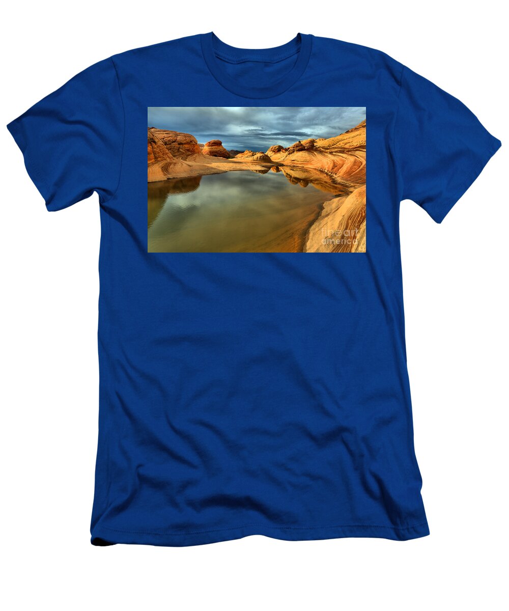 Reflecting the Desert Skies Adam Jewell T-Shirt