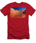 Reflections in the Red Rock Oasis Adam Jewell T-Shirt