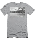 Remnants of Beaver Arkansas Bridge Grayscale Jennifer White T-Shirt