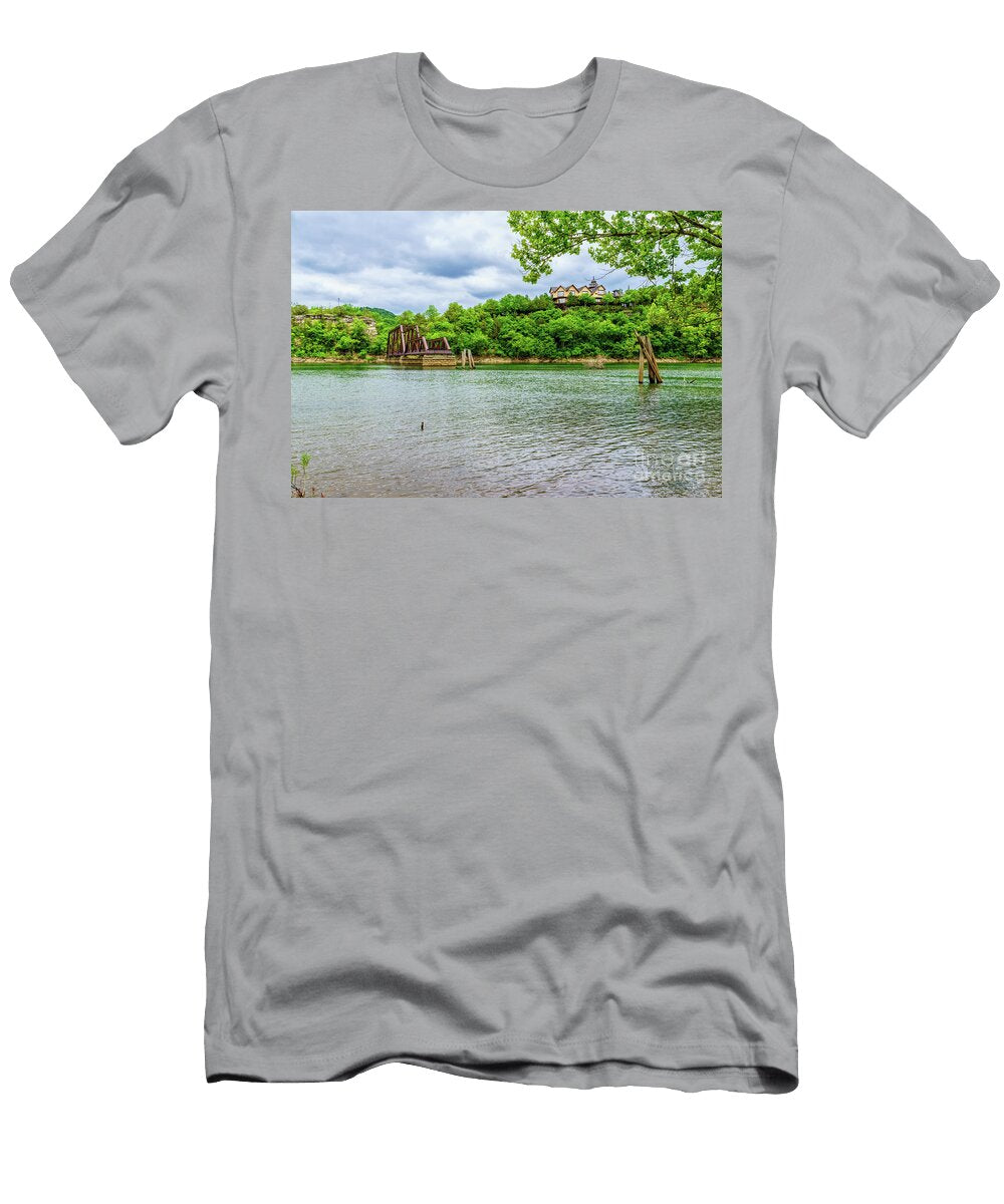 Remnants of Beaver Arkansas Bridge Jennifer White T-Shirt