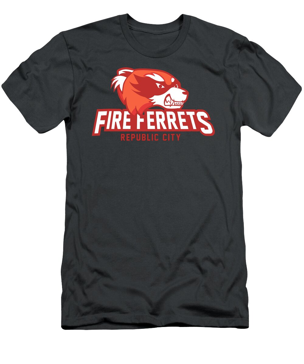 Republic City Fire Ferrets Classic Logo Cheap Logo Love Sh Marijke Van Dongen T-Shirt