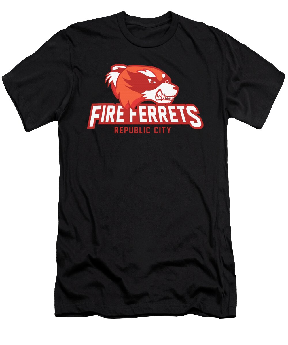 Republic City Fire Ferrets James Ives T-Shirt
