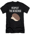 Respect the Hedgehog Sweet Cute Hedgehog Moon T-Shirt
