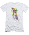 Resting Cheetah Watercolor Painting Marian Voicu T-Shirt