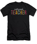 Retired Teacher Leopard Print Funny Teaching Appreciation Jensen Cena T-Shirt