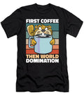 Retro Beaver Coffee Animal Creek Vintage Beaver Crazy Squirrel T-Shirt