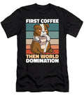 Retro Guinea Pig Coffee Pet Hamster Vintage Cavy Crazy Squirrel T-Shirt